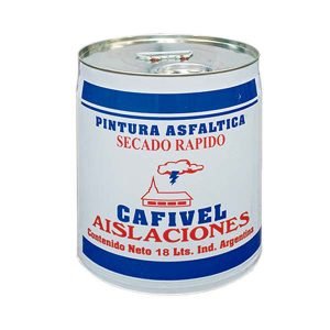 MEMBRANA PINTURA ASFALTICA SOLVENTE 18LTS